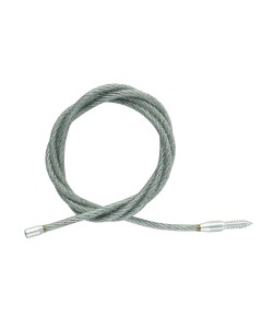 Гибкий шомпол ЧИСТОGUN, калибр от .22 (5,6 мм), адаптер-игла под патчи, L=70 см