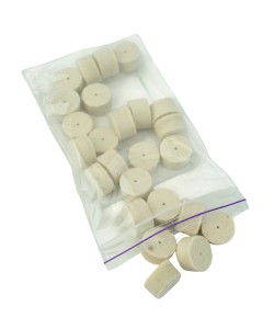 Войлочные патчи ЧИСТОGUN, Cal. 12, диаметр 21 мм (25 штук)