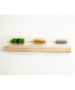 Набор для чистки ShotTime, калибр 12, металл. шомпол +3 ерша        