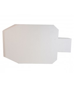 Мишень IPSC метрическая (с белой стороной) 760x460 мм, гофрокартон Т23 (10 штук)