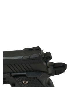 Страйкбольный пистолет Galaxy G.25A (Colt 1911 Rail) с ЛЦУ и глушителем