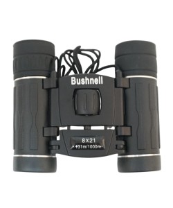 Бинокль Bushnell 8x21 Roof, прорезиненный металл. корпус