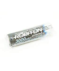 Аккумулятор Robiton 18650 3000 mAh, с защитой PK1