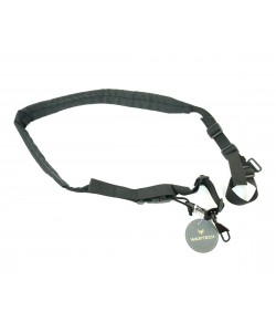 Ремень тактический Wartech TS-110 «Викинг» двухточечный с фастексом для сброса (черный)