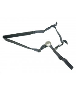 Ремень тактический Wartech TS-110 «Викинг» двухточечный с фастексом для сброса (черный)