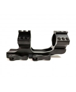 Кронштейн-монолит 25/30 мм Patriot BH-MS16, быстросъемный на Weaver (с выносом, тройное крепление колец)