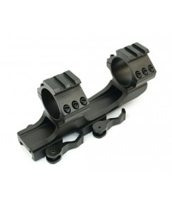 Кронштейн-монолит 25/30 мм Patriot BH-MS16, быстросъемный на Weaver (с выносом, тройное крепление колец)