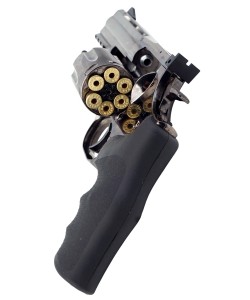Пневматический револьвер ASG Dan Wesson 715-4 (Dan Wesson 5) Steel Grey
