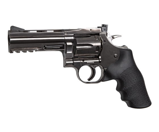 Пневматический револьвер ASG Dan Wesson 715-4 (Dan Wesson 5) Steel Grey