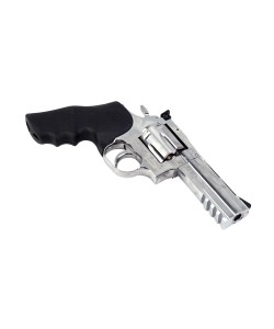 Пневматический револьвер ASG Dan Wesson 715-4 (Dan Wesson 2) Silver (пулевой)