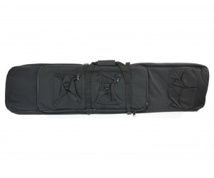 Чехол мягкий с карманами, лямки д/ношения на спине, 120x28 см, черный (BGA120)