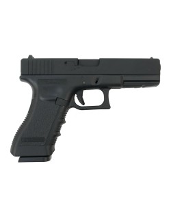 Страйкбольный пистолет KJW KP-17 Glock G17 CO₂ Black, металл. затвор