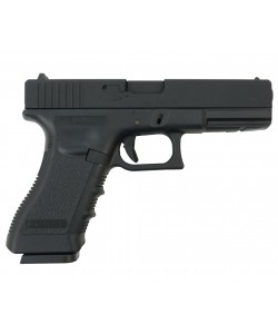 Страйкбольный пистолет KJW KP-17 Glock G17 CO₂ Black, металл. затвор