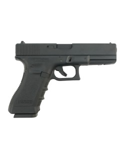 Страйкбольный пистолет KJW KP-18 Glock G18 Gas Black, металл. затвор