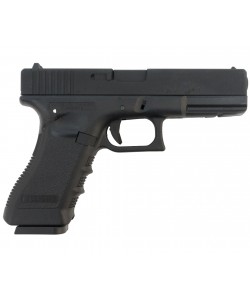 Страйкбольный пистолет KJW KP-18 Glock G18 CO₂ Black, металл. затвор