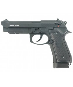 Страйкбольный пистолет KJW Beretta M9A1 Gas GBB Black