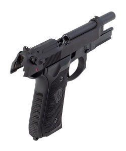 Страйкбольный пистолет KJW Beretta M9A1 Gas GBB Black