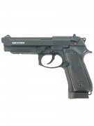 Страйкбольный пистолет KJW Beretta M9A1 CO₂ GBB Black