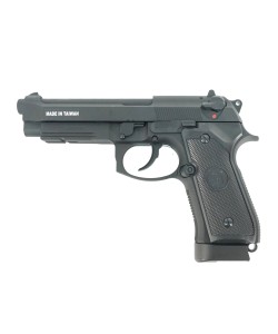 Страйкбольный пистолет KJW Beretta M9A1 CO₂ GBB Black