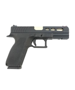 Страйкбольный пистолет KJW KP-13C CZ Custom Gas GBB Black
