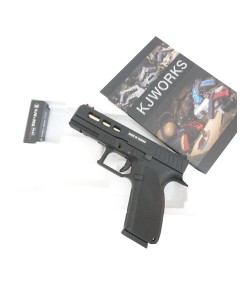 Страйкбольный пистолет KJW KP-13C CZ Custom Gas GBB Black