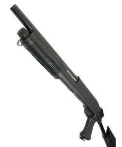 Страйкбольный дробовик Cyma Remington M870 Short, телескоп. приклад, пластик (CM.353)