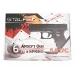 Страйкбольный пистолет Stalker SA17G Spring (Glock 17) - фото № 12