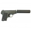Страйкбольный пистолет Stalker SA25S Spring (Colt 25, с глушителем) - фото № 2