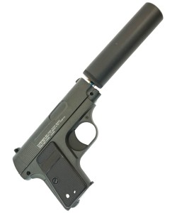 Страйкбольный пистолет Stalker SA25S Spring (Colt 25, с глушителем)