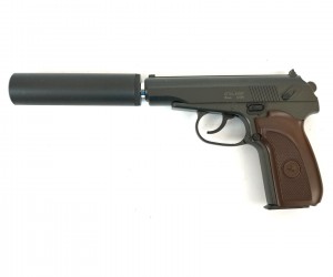 Страйкбольный пистолет Stalker SAPS Spring (ПМ, с глушителем)