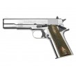 Охолощенный СХП пистолет 1911-СО Kurs (Colt) 10x24, хром - фото № 10
