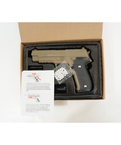 Страйкбольный пистолет Galaxy G.26D (Sig Sauer 226) песочный