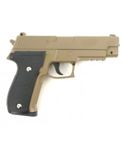 Страйкбольный пистолет Galaxy G.26D (Sig Sauer 226) песочный