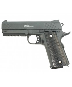 Страйкбольный пистолет Galaxy G.25+ (Colt 1911 Rail) с кобурой