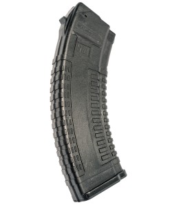 Магазин Pufgun на ВПО-136/АК/АКМ/Сайга (с сухарем) 7,62x39, 30 патронов, Gen2, полимер (черный)