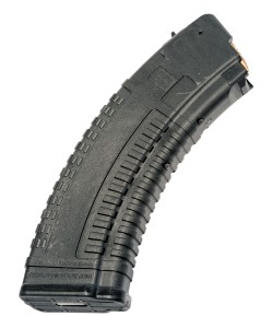 Магазин Pufgun на ВПО-136/АК/АКМ/Сайга (с сухарем) 7,62x39, 30 патронов, Gen2, полимер (черный)