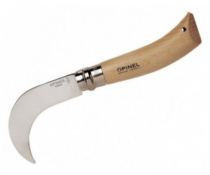 Нож складной Opinel Nature №10 садовый, клинок  - 10 см, рукоять - бук