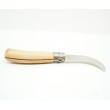 Нож складной Opinel Nature №10, садовый, 10 см, серповидный, нерж. сталь, рукоять бук - фото № 6