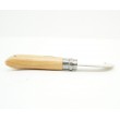 Нож складной Opinel Nature №10, садовый, 10 см, серповидный, нерж. сталь, рукоять бук - фото № 8