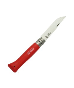 Нож складной Opinel Tradition Colored №08, 8,5 см, нерж. сталь, рукоять граб, красный