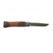 Нож складной Opinel №6 VRI Chaperon, 7 см, рукоять африканское дерево - фото № 5