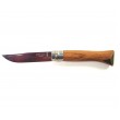 Нож складной Opinel №6 VRI Chaperon, 7 см, рукоять африканское дерево - фото № 7