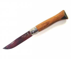 Нож складной Opinel №6 VRI Chaperon, 7 см, рукоять – африканское дерево