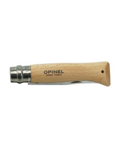 Нож складной Opinel Tradition №08, клинок 8,5 см, нерж. сталь, рукоять бук, темляк