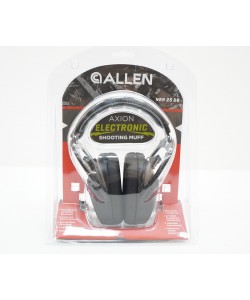 Наушники активные Allen Axion, NRR 25 dB, стерео, черный (A2230)