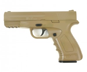 Страйкбольный пистолет Galaxy G.39D (H&K, Glock) песочный