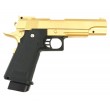 Страйкбольный пистолет Galaxy G.6GD (Colt Hi-Capa) золотистый - фото № 2