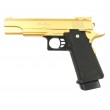 Страйкбольный пистолет Galaxy G.6GD (Colt Hi-Capa) золотистый - фото № 1