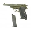 Страйкбольный пистолет Galaxy G.21G (Walther P38) зеленый - фото № 4