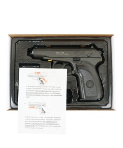 Страйкбольный пистолет Galaxy G.29B (ПМ) черная рукоять